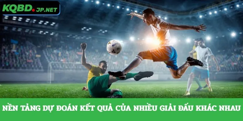 Nền tảng dự đoán kết quả của nhiều giải đấu khác nhau